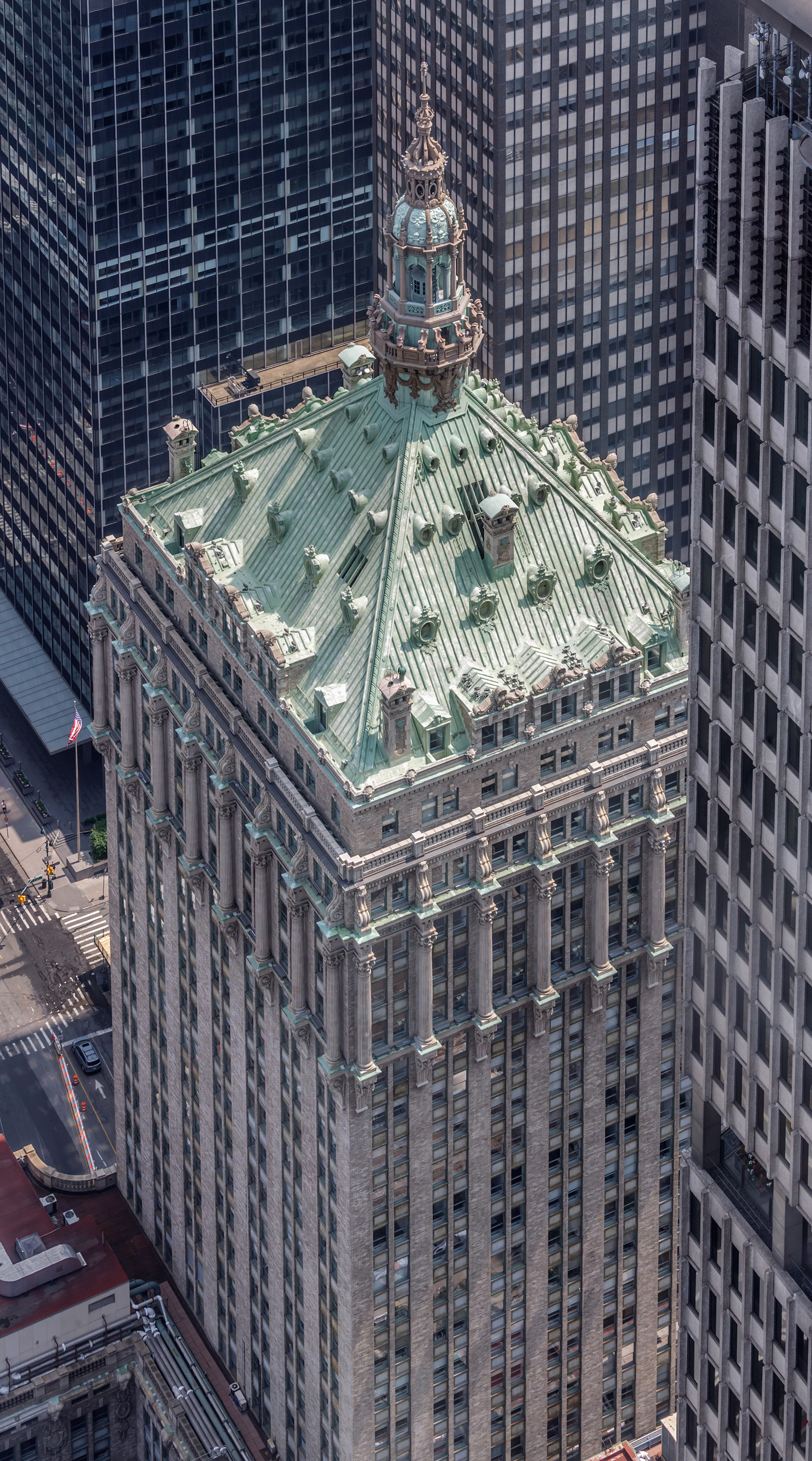 The Helmsley Building, New York City - View from One Vanderbilt. © Mathias Beinling